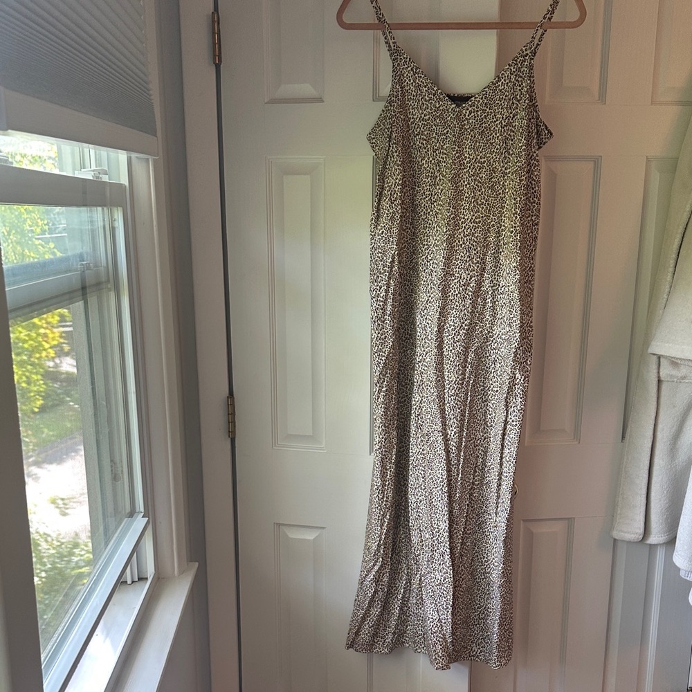 Jenni Kayne Leopard Print Maxi Dress